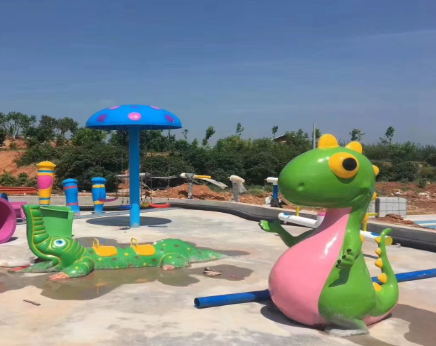 Cartoon water play skit