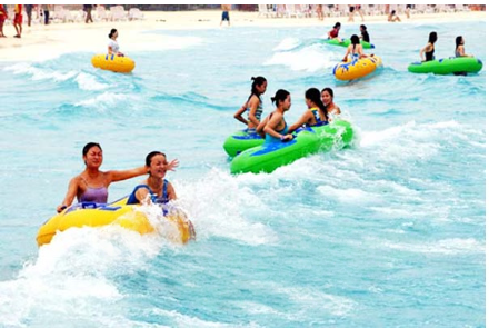 Wind pressure wave-making equipment