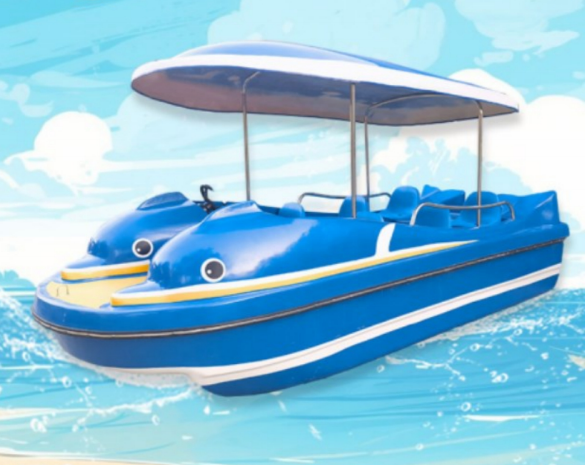 Battery-powered boat
