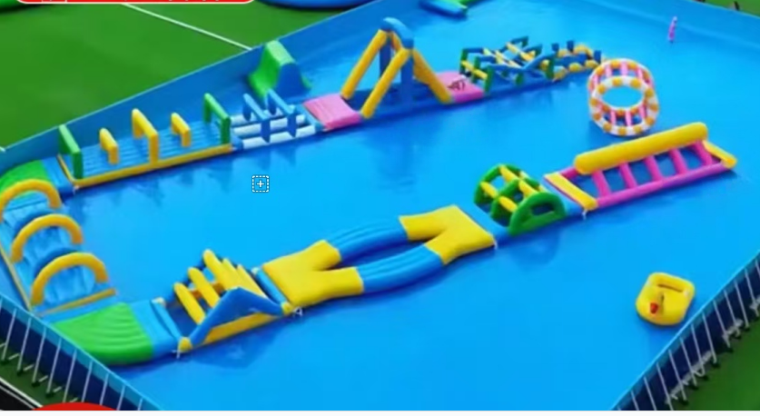 U-shaped obstacle course