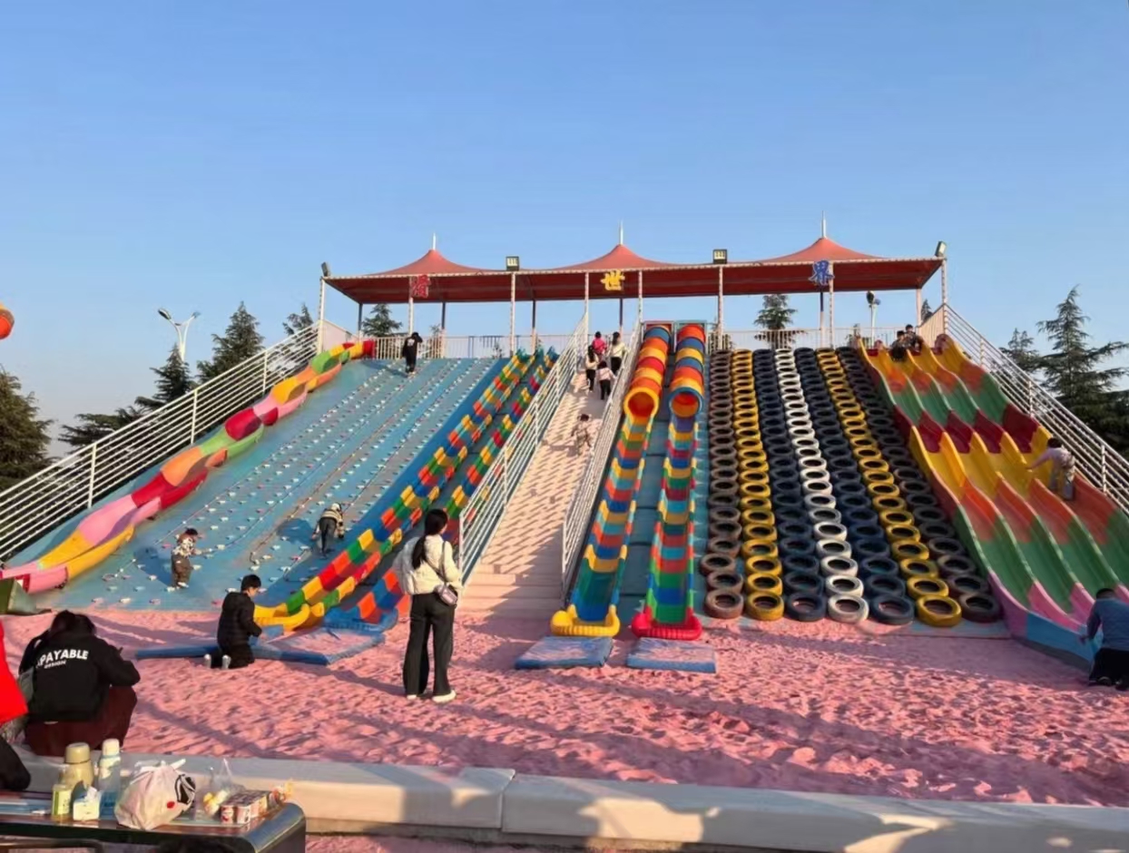 Rainbow combination slide