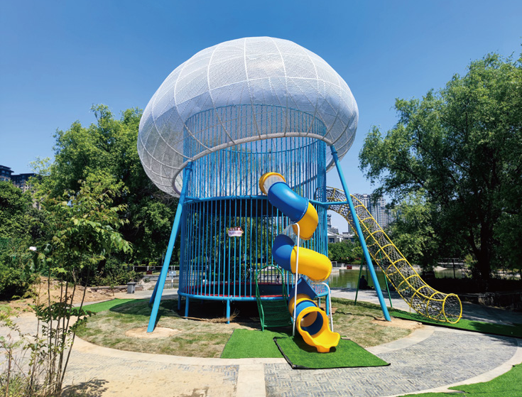 Jellyfish trampoline