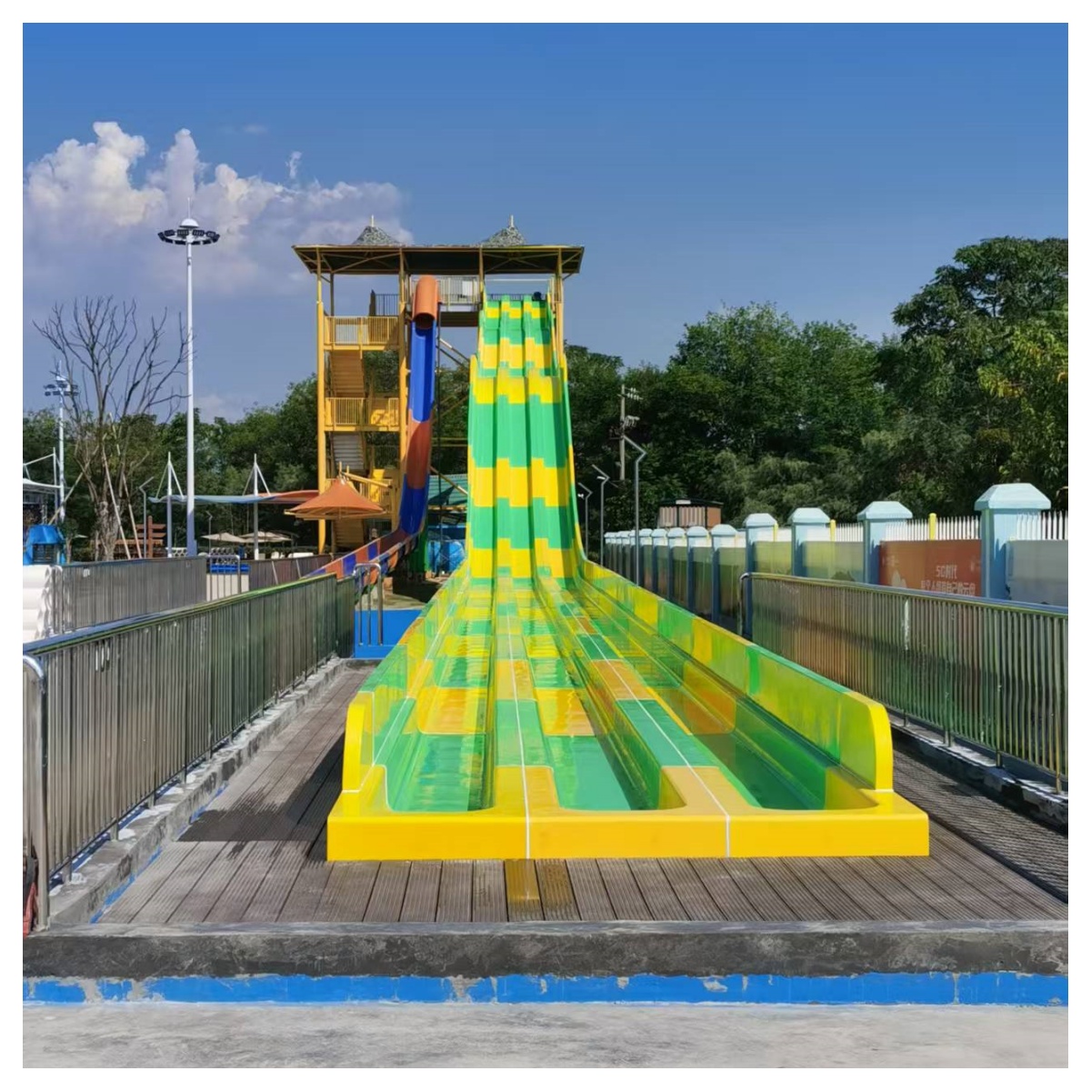What children's water park equipment is needed to open a wat