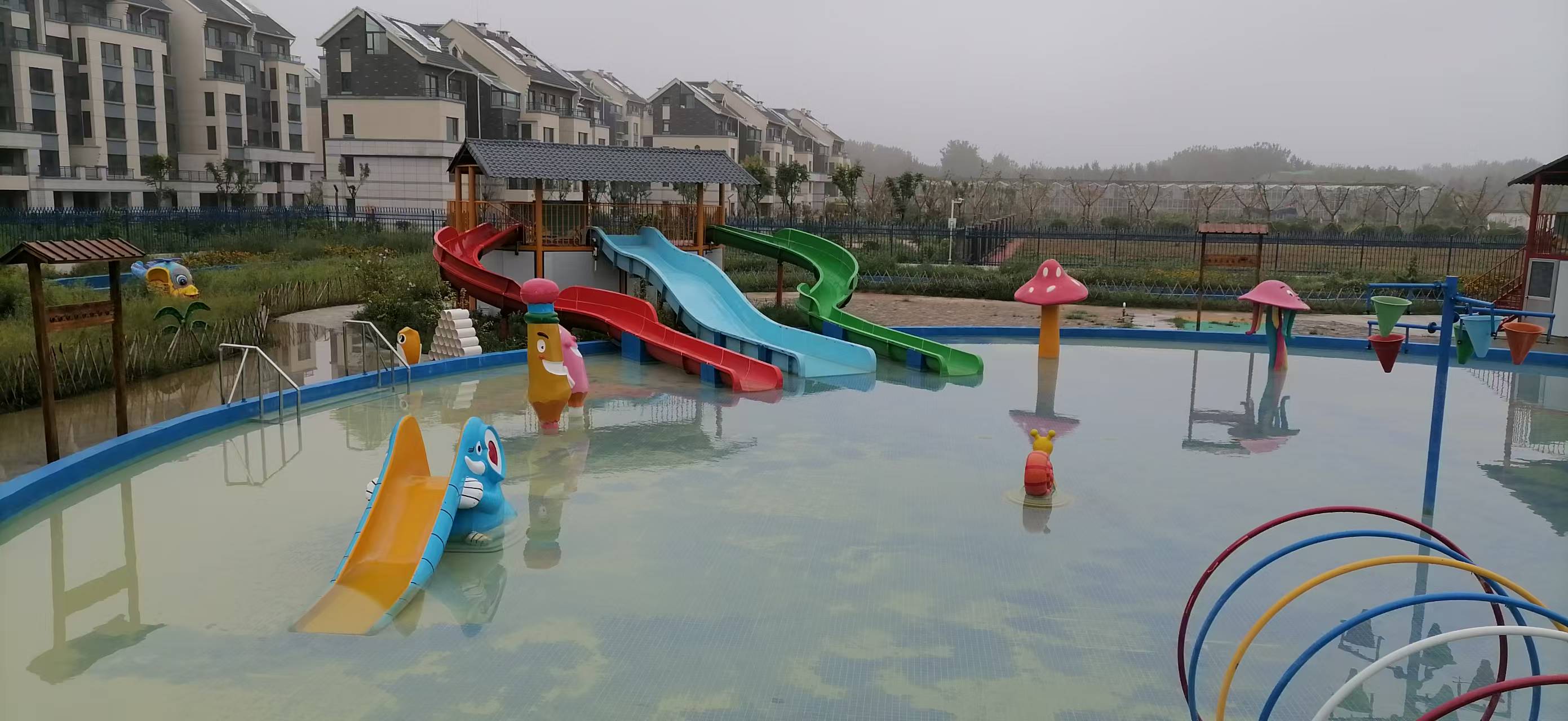 Children's small combination slide