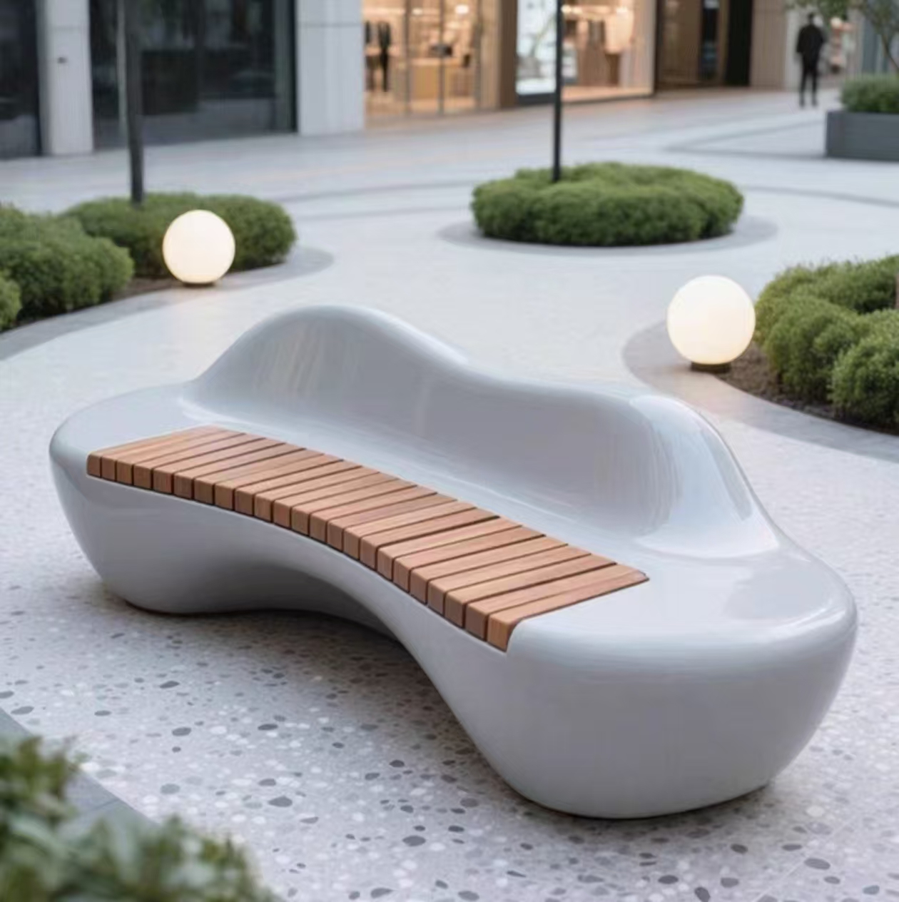 Anti-corrosion wood seat