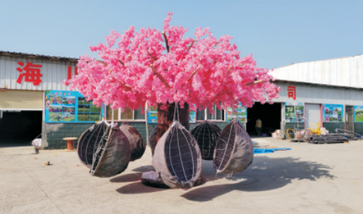 A popular wishing tree on the Internet