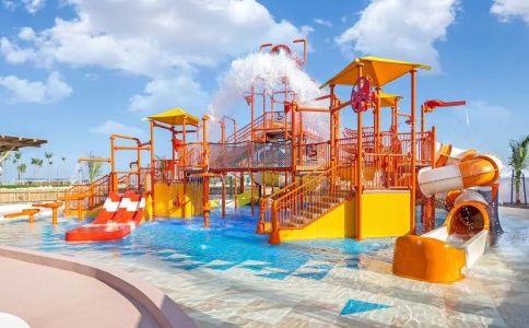 Outdoor children's slide