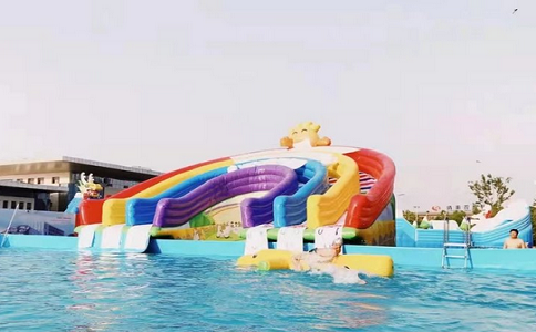 What unique pleasures do water amusement projects bring?
