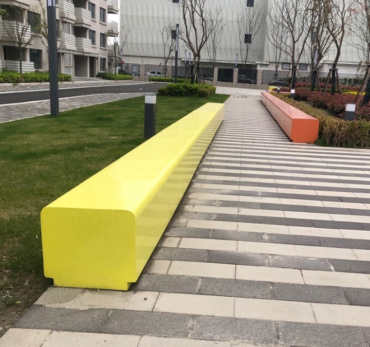 玻璃钢体育场坐凳