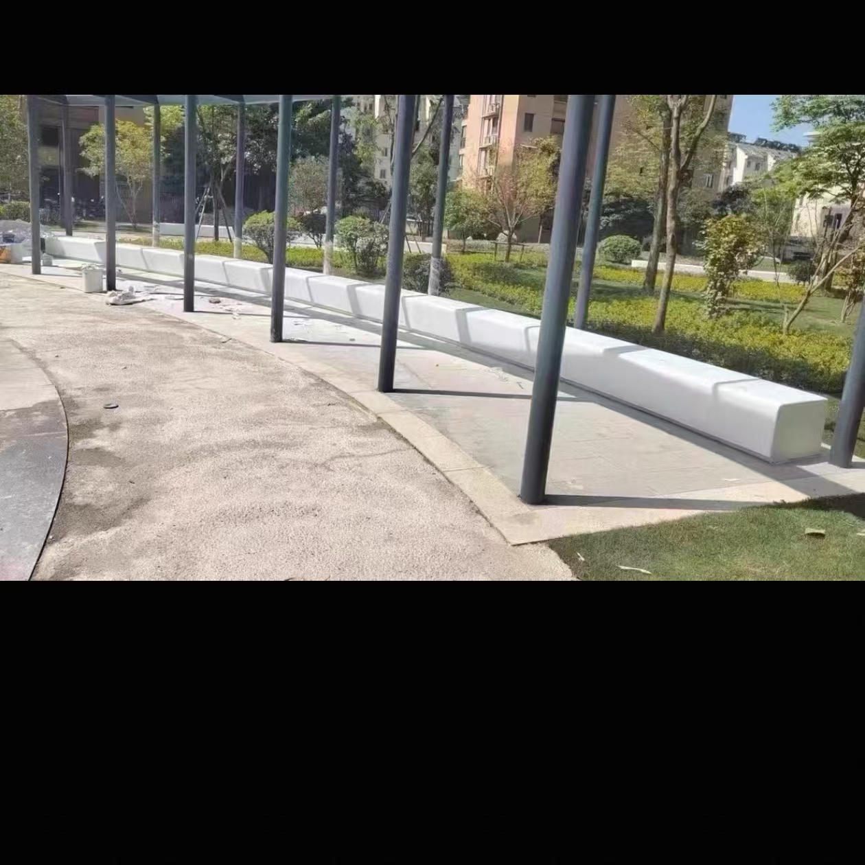 玻璃钢定制坐凳